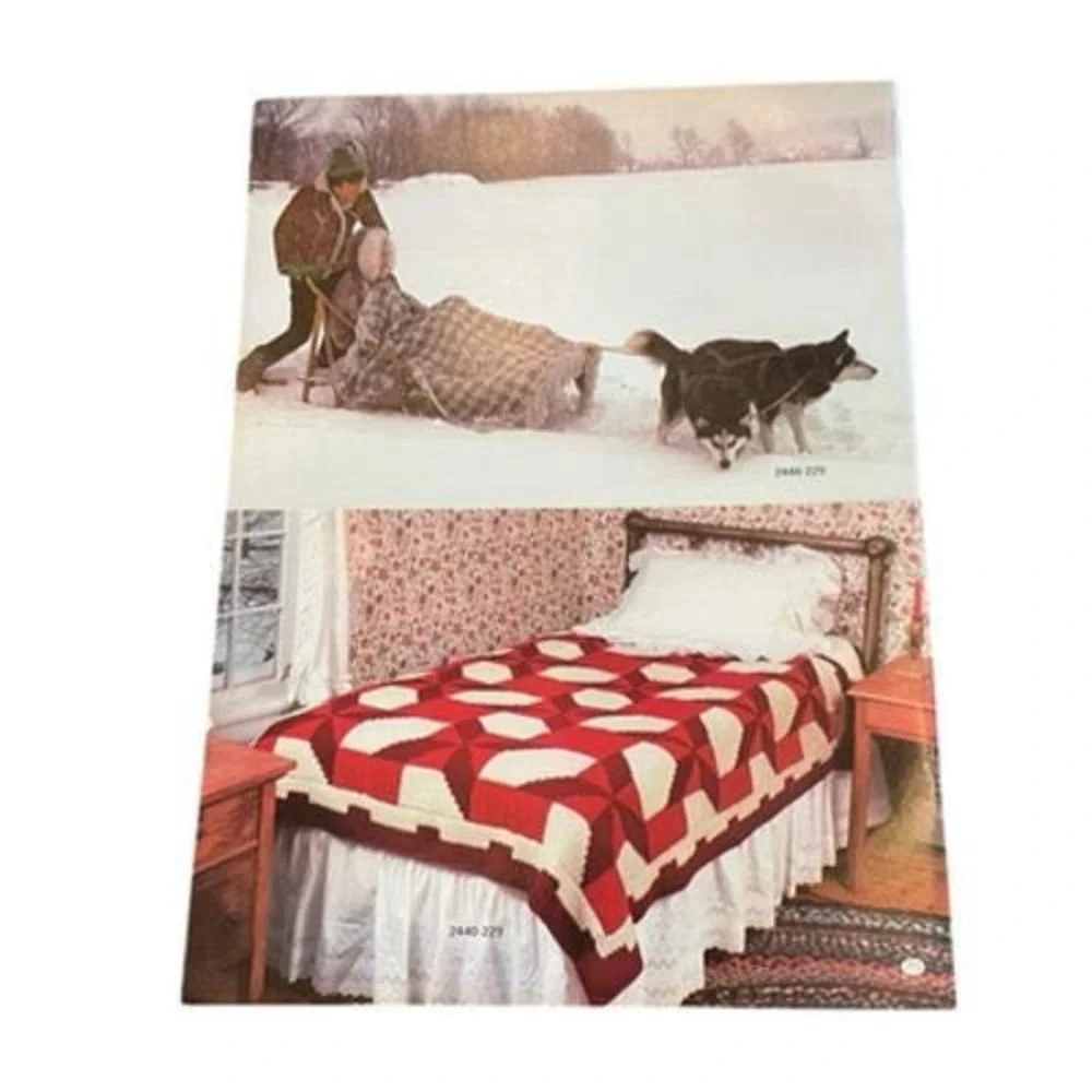 Bernat Afghans in Wonderland Pattern Book No 229 Vintage 70s Crochet Knit MCM